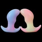 Glowing Mango Soft Silicone Butt Plug - Image 6