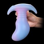 Glowing Mango Soft Silicone Butt Plug - Image 8