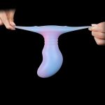 Glowing Mango Soft Silicone Butt Plug - Image 9