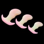 Glowing Mango Soft Silicone Butt Plug - Image 3