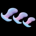 Glowing Mango Soft Silicone Butt Plug - Image 4