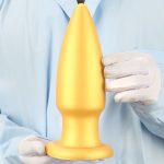 Butt Plug 8.8"/22.5 cm - Golden - Image 7