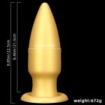 Butt Plug 8.8"/22.5 cm - Golden - Image 3