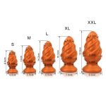 Spin Silicone Butt plug