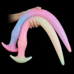 Eel Long Silicone Butt Plug - Luminous - Image 6