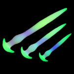 Eel Long Silicone Butt Plug - Luminous - Image 7