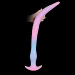 Eel Long Silicone Butt Plug - Luminous - Image 5