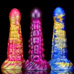 Mixed Color Balsam Pear Anal Dildo - Image 4