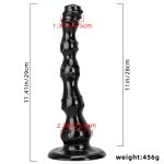 Whip PVC Large Anal Beads - Image 4