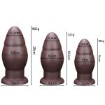 Chocolate Color Extreme Butt Plug - Image 2