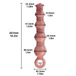Vibrating Anal Dildo Beads 10.5 Inches