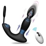 Prostate Rotation Anal Plug with Cock Ring - Image 3