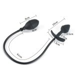 Double Layer Inflatable Anal Plug