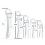 Crescent Moon Jelly Butt Plug - 5 PCS - Image 3