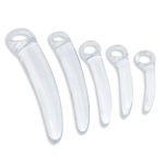 Crescent Moon Jelly Butt Plug - 5 PCS - Image 4