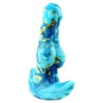 Blue Ocean Knotted Dildo Prostate Plug