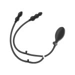 Double Head Inflatable Silicone Anal Plug - Image 7