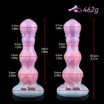 Gourd Infltable Monster Dildo