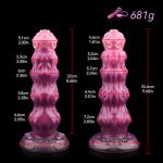 Beaded Inflatable Dildo