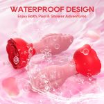 Rose Swinging Anal Stopper Vibrator - Image 2