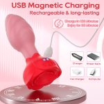 Rose Swinging Anal Stopper Vibrator - Image 5