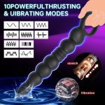 Vibrating Thrusting  Anal Beads - Image 3