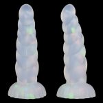 Glowing Larva Colorful Butt Plug - Image 9