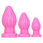 Spiral Silicone Butt Plug - Image 7