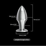 Vibration Steel Anal Plug - Image 5