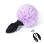 Rabbit Tail Vibration Butt Plug - Image 4