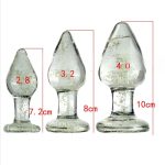 Glow In The Dark Glass Anal Butt - Image 4