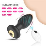 Threaded Anal Butt Plug with App Control - Image 2
