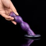Bad Dragon Purple Butt Plug - C - Image 7