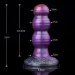 Bad Dragon Purple Butt Plug - C - Image 2