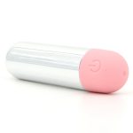 Rechargeable Bullet Vibrator in Sliver