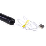 USB 6.1" Tip Recharging Vibrating Vibrator - Image 4