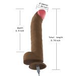 Heating Wireless Realistic Dildo - 8.7" - Image 5