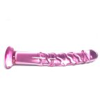 Pink Glass 7.1 Inches Dildo - Image 4