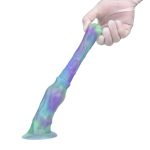 Luminous 10 Inches Silicone Horse Dildo - Image 5