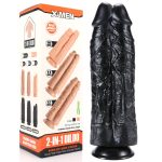 Double Penetrator Suction Cup Dildo 12 Inch - Image 6