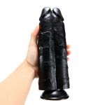 Double Penetrator Suction Cup Dildo 11 Inch - Image 3