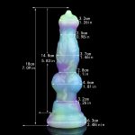 Luminous 7.1 Inches Silicone Dog Dildo - Image 3