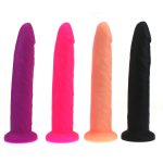 Liquid Silicone Colours Dildo Pleasure - 6.8" - Image 3