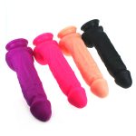 Liquid Silicone Colours Dildo Pleasure - 8.7" - Image 3