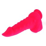 Liquid Silicone Colours Dildo Pleasure - 8.3" - Image 17