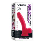 Liquid Silicone Colours Dildo Pleasure - 7.5" - Image 4