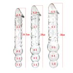 Three Ball  Glass Phallus - Image 3