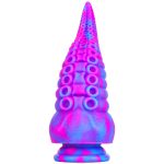 Octopus Tentacle Shape Flexible Silicone Dildo - Image 14