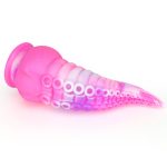 Octopus Tentacle Shape Flexible Silicone Dildo - Image 2
