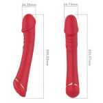 G-spot Realistic Dildo Vibrator - Image 2